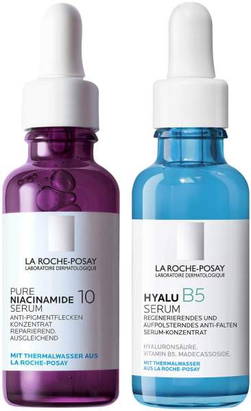 Pack Pure Niacinamide 10 Serum + Hyalu B5 Serum La Roche Posay Ref36